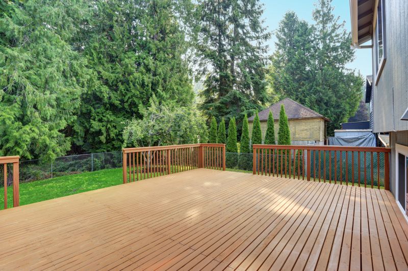Cedar Deck Construction